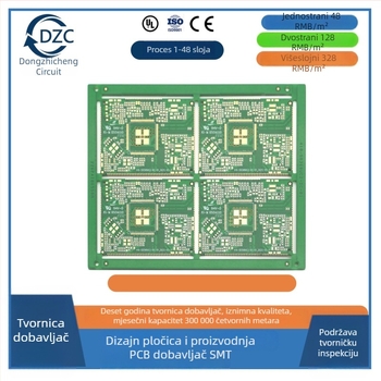 PCBA za Bluetooth slušalicu – FR-4 ploča, 2-slojna, otporna na vatru, bezolovni premaz