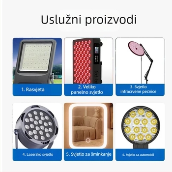 LED PCB s aluminijskom podlogom, jednostrani i dvostrani, SMD zavarivanje