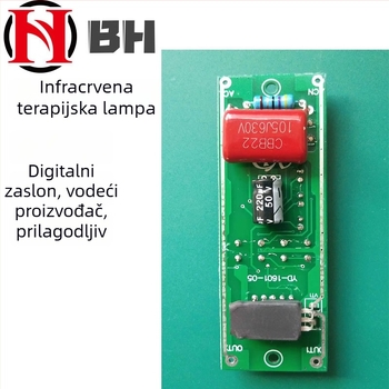 Infracrvena grijalna lampa s tajmerom i kontrolom temperature – upravljačka ploča za fizioterapiju i kozmetičku lampu