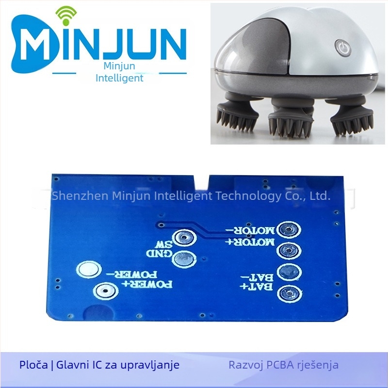 Minjun MJ-TB001: PCB pločica za masažu glave i dizajn PCBA sheme