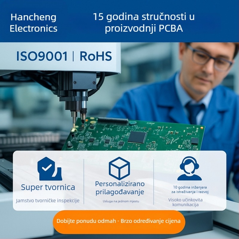 PCBA uz uključene radne snage i materijala, prilagođeni PCB, serijsko prototipiranje, SMT montaža