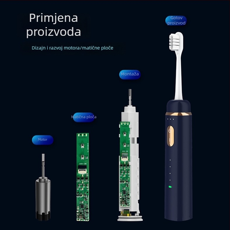 FZYS-1 Inteligentna ploča rješenja za PCBA i glavna ploča upravljanja električnom četkicom s servo‑Sweep‑Vibration