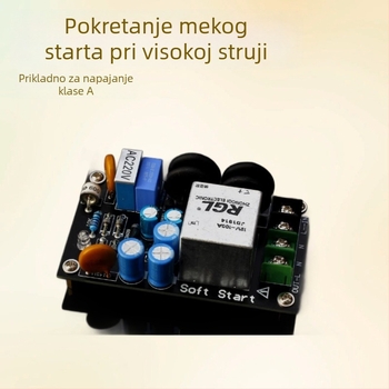 Zaštita od munje za napajanje 220V: ploča za mekani start, 100A rele visokog protoka, na skladištu