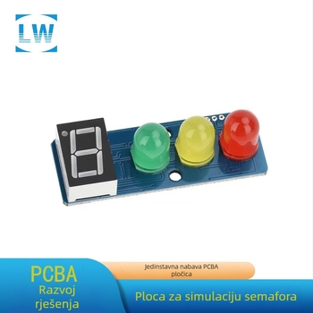 LED Modul Prometnog Signala DC 3.3-5V Crveno/Zeleno s G/V Sučeljem