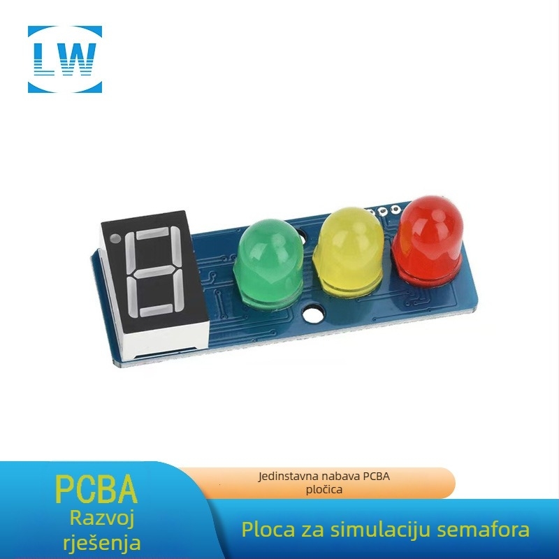 LED Modul Prometnog Signala DC 3.3-5V Crveno/Zeleno s G/V Sučeljem