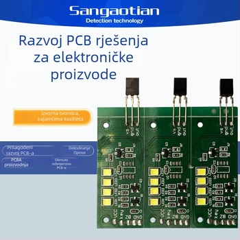 Razvoj matične ploče za pametni budilnik, dizajn i proizvodnja PCBA ploča.