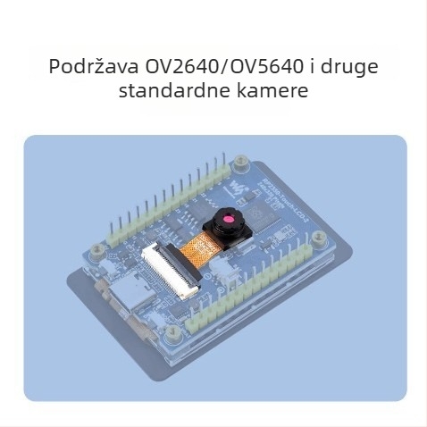 Raspberry Pi Pico 2 RP2350 razvojna ploča s 2-inčnim IPS kapacitativnim dodirnim zaslonom i kamerom OV5640