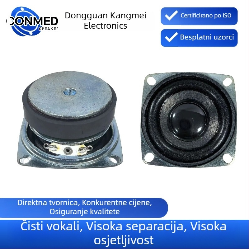 53 mm lukasti full-range zvučnik, 4 Ω, 5 W, membrana s rubom mjehurića, Bluetooth multimedijski zvučnik
