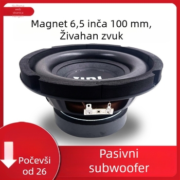 6,5-inčni pasivni bas zvučnik za DIY kućnu upotrebu