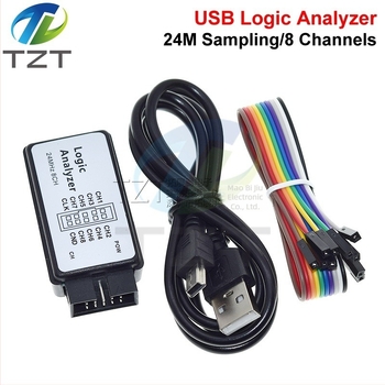 USB logički analizator za mikrokontrolle, debugging ARM i FPGA — 24 MS/s uzorkovanje, 8 kanala