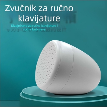 Roll-Up zvučnik za klavijaturu, prijenosni mali stolni zvučnik za glazbene instrumente, visoko kvalitetan ABS + rog materijal