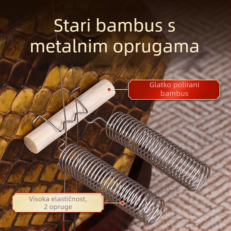 Erhu opružni mostić s poboljšanom rezonancijom i metalnom žicom – dodatak