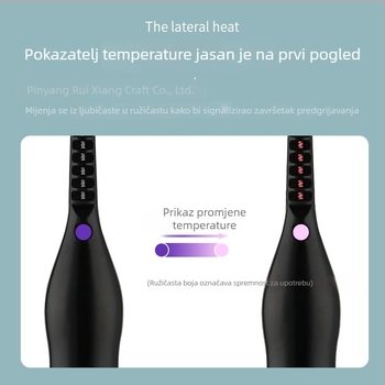 Grijač za trepavice, prijenosni, punjivi, električni uređaj za dugotrajnu kovrču