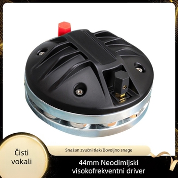 Neodimijski visokotonički pogon s 44 jezgrom za snažni rog, profesionalan zvuk, 10–12 inčnih zvučnika