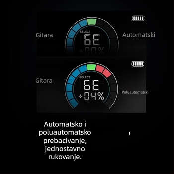 Watson Enya višestruko funkcionalan pametan automatski tuner za gitaru i ukulele