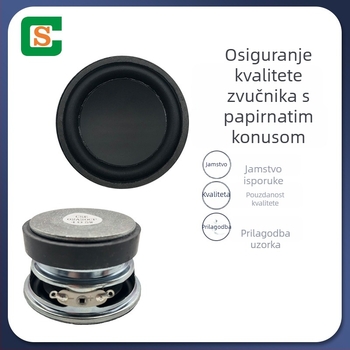 Bluetooth zvučnik s vanjskim magnetom, promjera 52 mm, 4 Ω, 5 W, ekološki, žični, okrugli multimedijski zvučnik