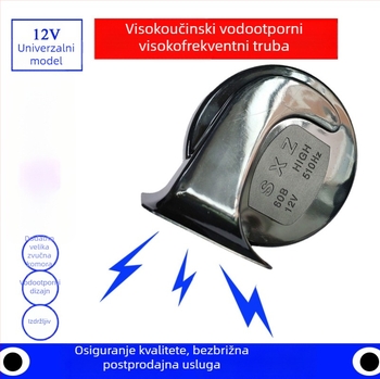 12V automobilni rog u obliku puža – univerzalni zvučnik visokog tona