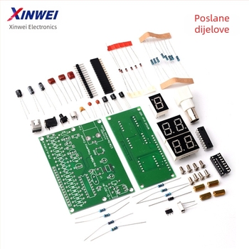 Kristalni oscilator 1 Hz–50 MHz, mjerenje frekvencije, napajanje 7 V–9 V, 50 mA, DIY komplet za frekvimetar