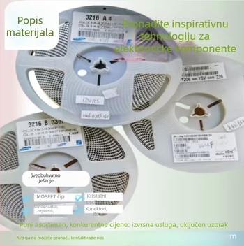 IC čipovi 74HC126PW i BF579R, elektronički dijelovi