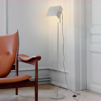 Podna lampa od nehrđajućeg čelika za dnevni boravak i blagovaonu, stojeca lampa, tri temperature boje rasvjete, LED rasvjeta s mogućnošću prilagodbe jačine, moderni minimalistički dizajn