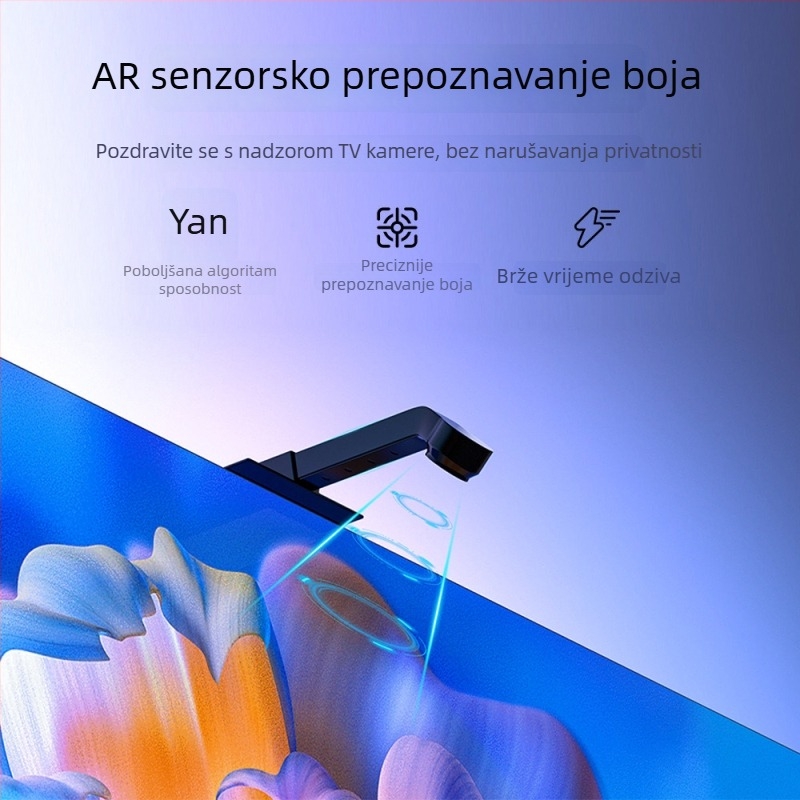 Bluetooth RGB LED traka za pozadinsko osvjetljenje televizora, sinhronizacija sa zaslonom i ambijentalno osvjetljenje za TV/monitor