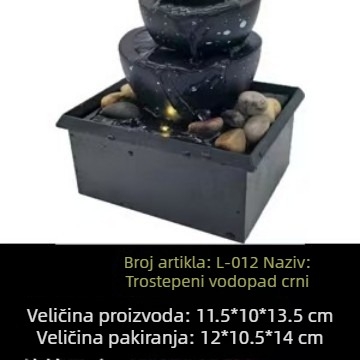 Ukras za akvarij s protjecanjem vode