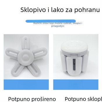 LED stropna svjetiljka s U-oblikom lišća, E27, za spavaću sobu i dnevni boravak, RGB osvjetljenje s mogućnošću prigušivanja