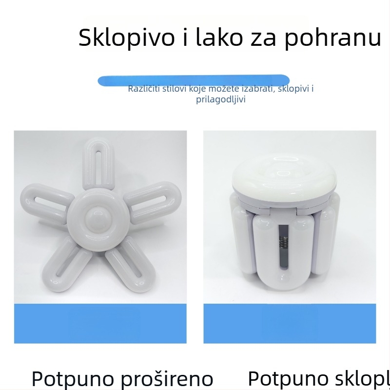 LED stropna svjetiljka s U-oblikom lišća, E27, za spavaću sobu i dnevni boravak, RGB osvjetljenje s mogućnošću prigušivanja