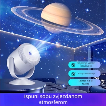 Projektor zvjezdane noći, ambijentalno svjetlo za spavaću sobu, noćna svjetiljka za plafon, romantičan dar
