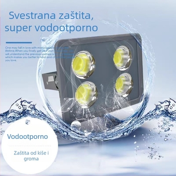 LED vanjski reflektor s vodootpornim kućištem za reklame, dvorište i ulično osvjetljenje, usmjereno osvjetljenje i toranj osvjetljenje, industrijsko osvjetljenje