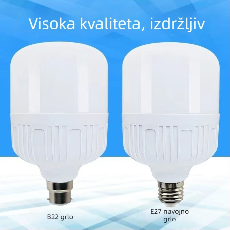 LED žarulja s E27 navojem za kućnu upotrebu, izuzetno svijetla i energetski učinkovita