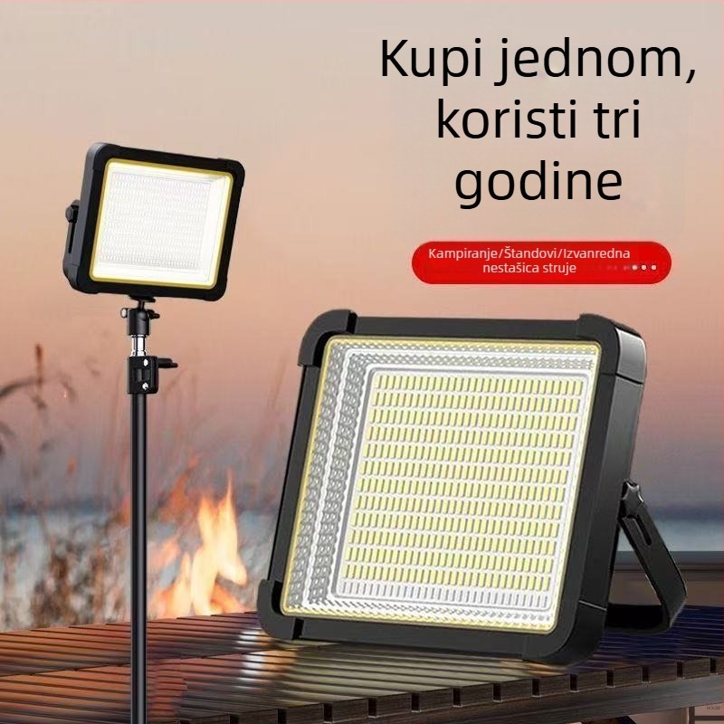 Solarno vanjsko rasvjetno svjetlo za dvorište, IP66, automatsko uključivanje noću