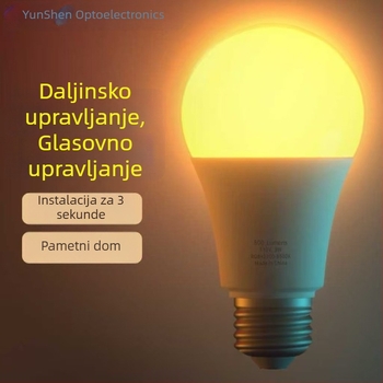 RGB pametna LED žarulja s ambijentalnom rasvjetom i glasovnim upravljanjem