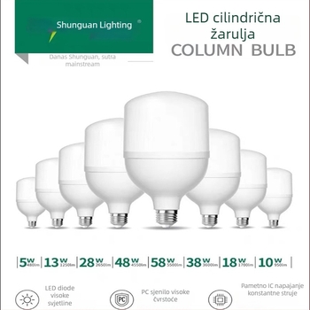 LED žarulja 28W Fengfan serija, E27 navoj, vodootporna za inženjerske i skladišne prostore