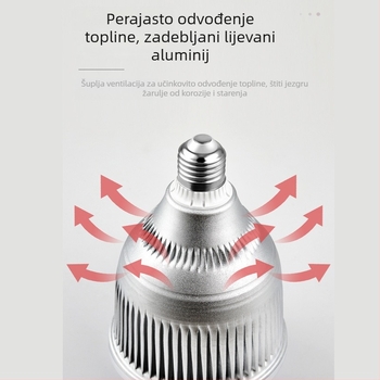 LED 200W velika globusna žarulja — prilagodljiva, visokoučinkovita, ultra jaka, energetski učinkovita, E27 navoj