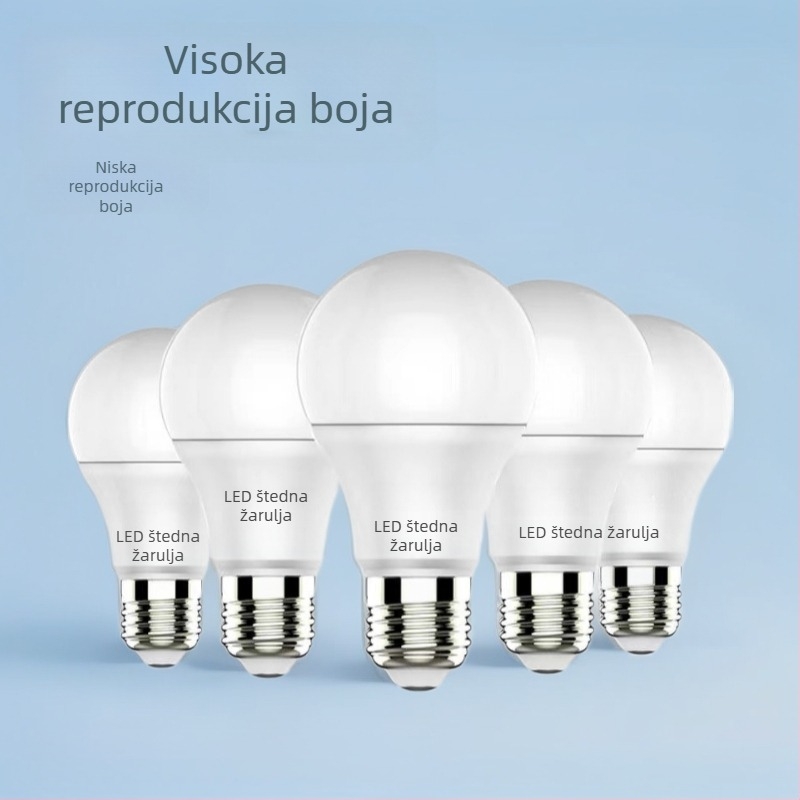 LED žarulja E27, 1000 lm, 360° snop, bez treptanja, zaštita očiju, energetski učinkovito kućno osvjetljenje