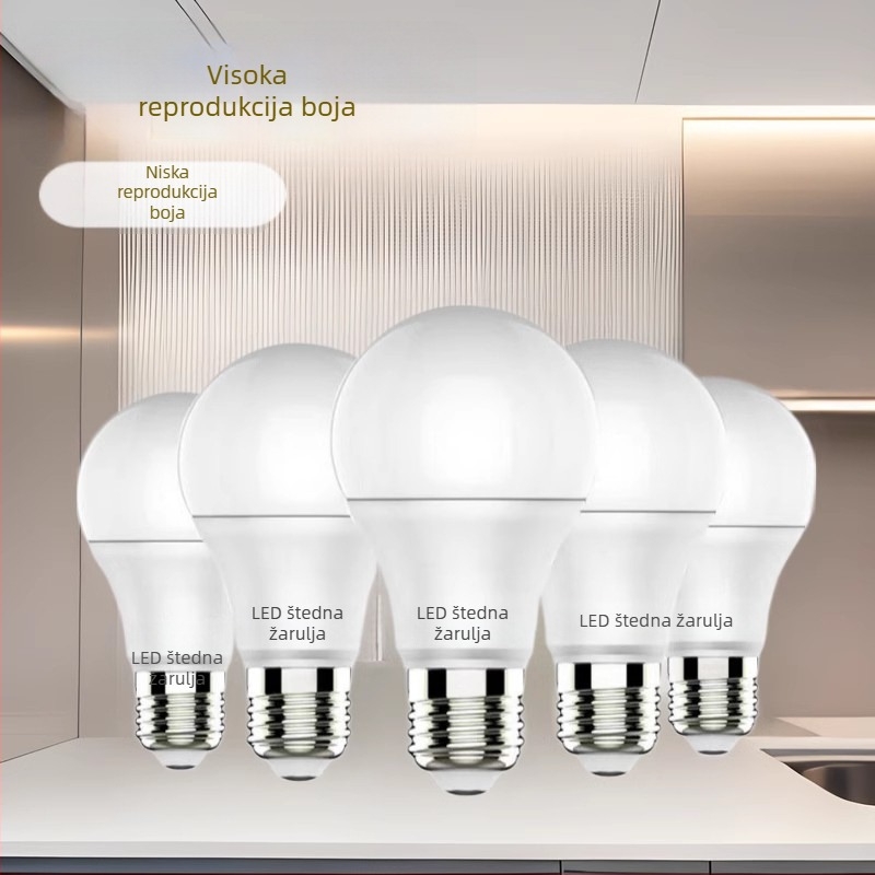 LED žarulja E27, 1000 lm, 360° snop, bez treptanja, zaštita očiju, energetski učinkovito kućno osvjetljenje
