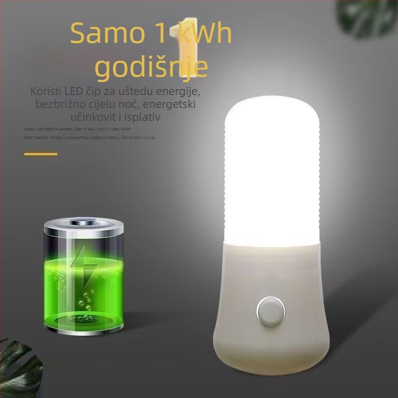 3W LED noćna lampica s USB napajanjem, za hranjenje bebe, noćna lampica uz krevet, kompaktna za sobu i dom