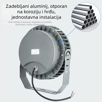 LED vanjski projektor za rasvjetu drveća i krajolika, vodootporan reflektor za travnjak, aluminijsko kućište