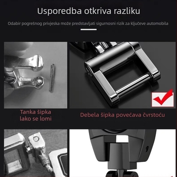 Međunarodni kreativni privjesak za automobil s logom autom, ručno pleteni kožni konac, metalni lanac za ključeve