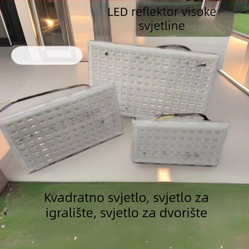 Ant-Style LED reflektor, 50W, visokoučinkovito vanjsko osvjetljenje, IP66 vodootporno, energetski štedljivo osvjetljenje za dvorište, tvornicu i skladište