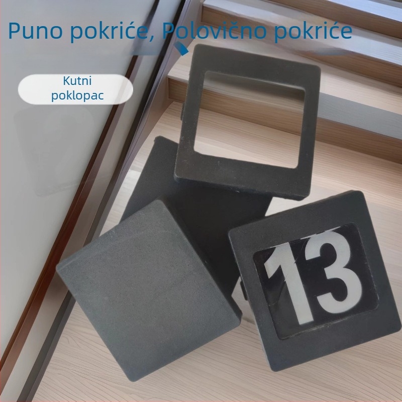 Step svjetlo za kino sa pločom brojeva, kutno LED broj svjetlo