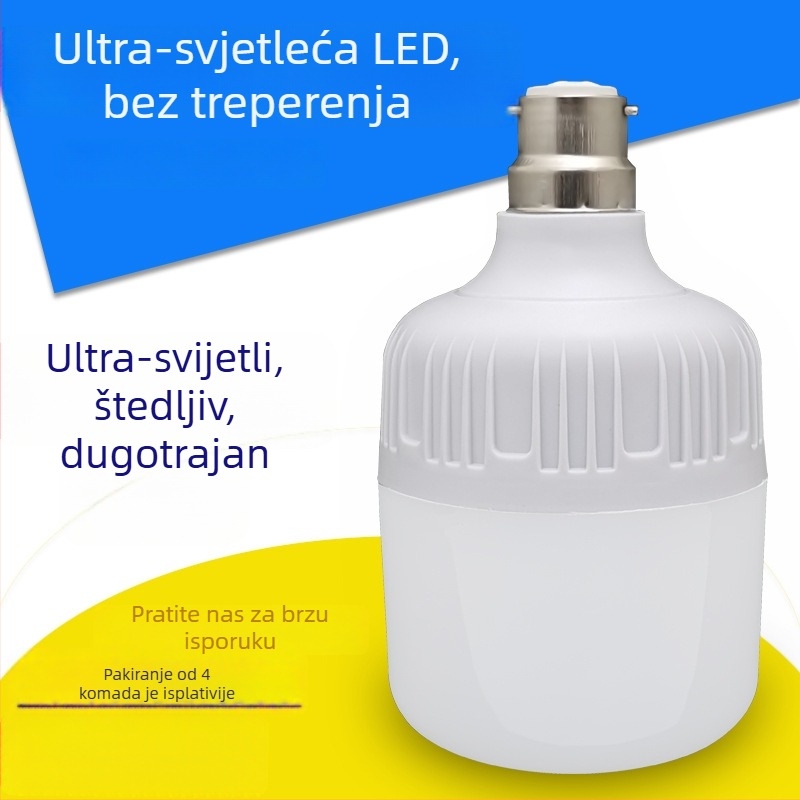 Nova LED žarulja 3W s kukom za vješanje, 5W žarulja s bajonetom B22, retro stil, super svijetla, energetski učinkovita 7W lampica