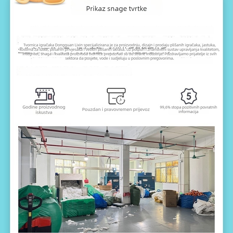 Pliš ovca s prilagođenim dizajnom