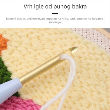 SKC set za punch needle – ručna igla za šivanje vunom, alati DIY pletenje