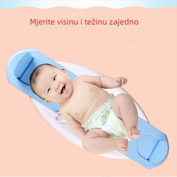Digitalna dječja vaga za mjerenje visine i težine – kućna vaga za bebe