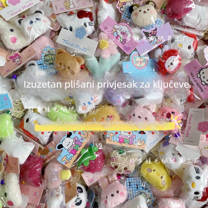 Slatke plišane viseće privjeske za vjenčanja i darove