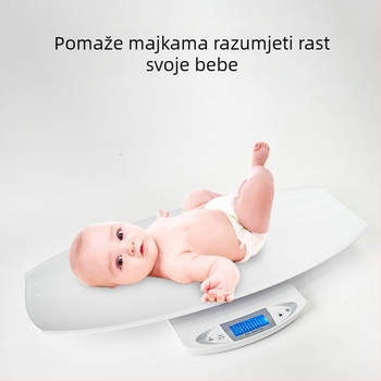 Podijeljena vaga za bebe, kapacitet 30 kg, bolnička vaga za novorođenčad