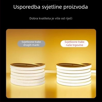 LED mekana silikonska traka za svjetlo, 12V/24V, fleksibilna, za vanjsku rasvjetu