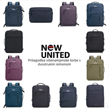 Unisex ruksak za 16-inčni laptop, veliki kapacitet za putovanja i posao, lagan